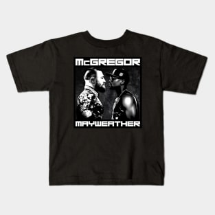 McGregor vs Mayweather Kids T-Shirt